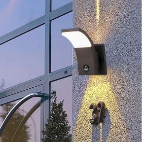 Inowel Lights Outdoor Wall Light with Motion Sensor LED Wall Mount Lamp LED Exterior Wall Sconce 18513