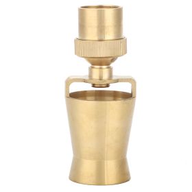 G1in DN25 Cedar Shaped Adjustable Water Fountain Nozzle Spray Pond Sprinkler Head Waterscape Decor (Option: as picture)