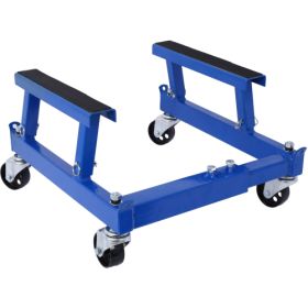 ATV Motorcycle Engine Cradle Dolly 1500lbs ,blue (Color: Blue)