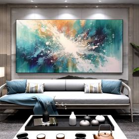 Hand Painted Oil Painting Large Acrylic Oil Painting On Canvas Abstract Painting Canvas Original abstract canvas wall art contemporary Painting F (Style: 01, size: 60x120cm)