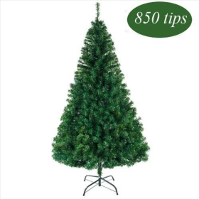 5.5ft 850 Branch Christmas Tree Green (Option: 1PCS)